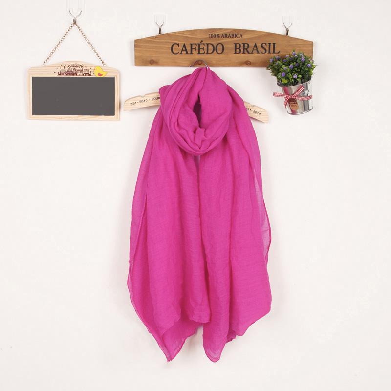 Scarfs for  Women Cotton Line Scarf Solid Color Warm Scarf Holiday Beach Shawl