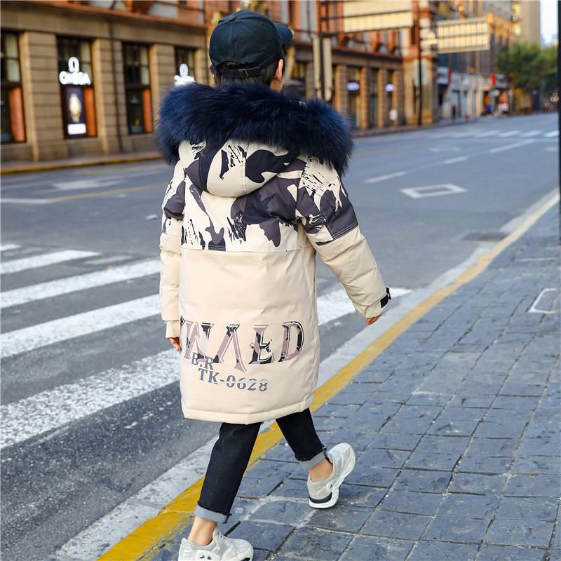 Winter Thicken Windproof Warm Kids Coat Waterproof Children Outerwear Kids Clothes Boys Jackets