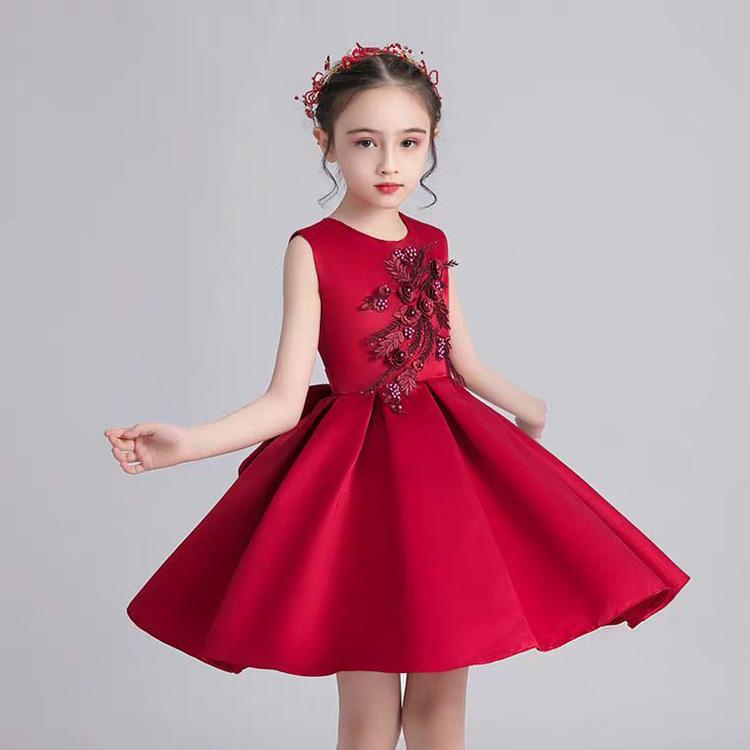 Princess Girl Kids Pageant Party Flower Wedding Birthday Prom Gown Formal Dress