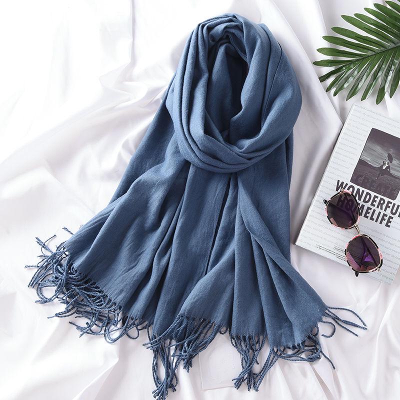 Scarves Ladies Cashmere Scarf Warm Shawl Wool Scarf Women Autumn Winter Scarves Wraps