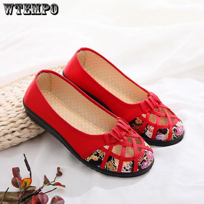 Pair of Women Shoes Women Flats Breathable Casual Slippers Soft Sandals