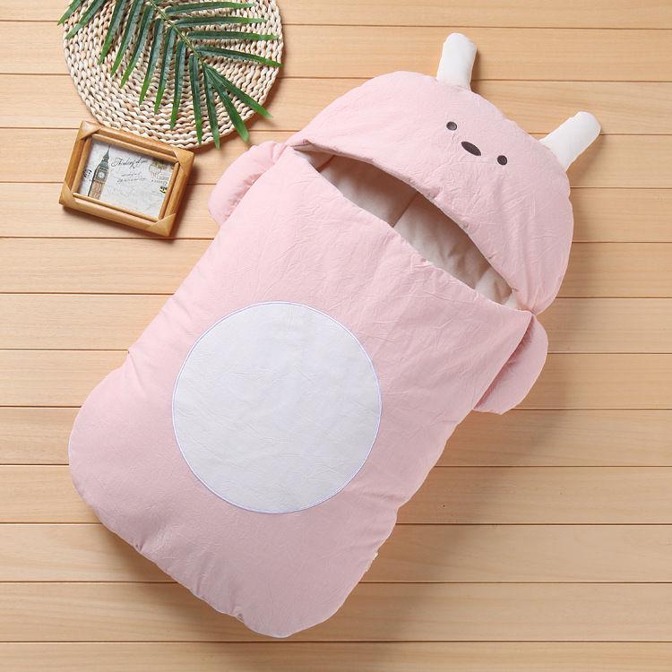 Baby Sleeping Bag Envelope Newborns Baby Cocoons Cartoon Soft Colored Cotton Diaper Cocoons for Newborns Sleep Baby Sleepsacks