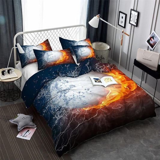 3D Bedding Set Design Duvet Cover Sets King Queen Twin Size Dropshipping ball Game BOY Gife