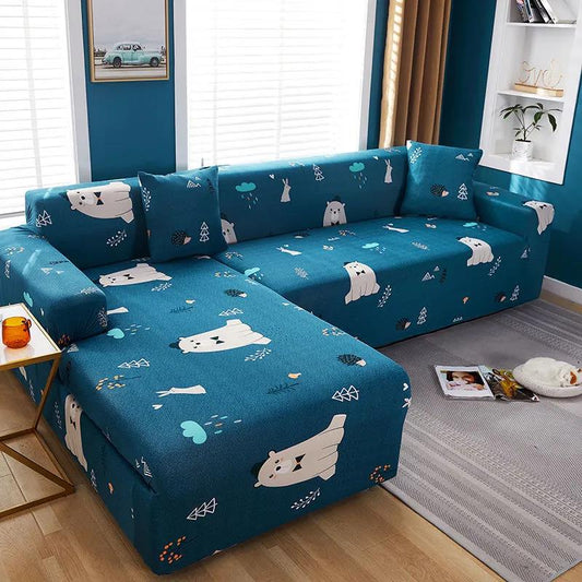 1/2/3/4 Seaters Fashion Fresh Style Sofa Cushion Stretch Couch Seat Cover Slipcover