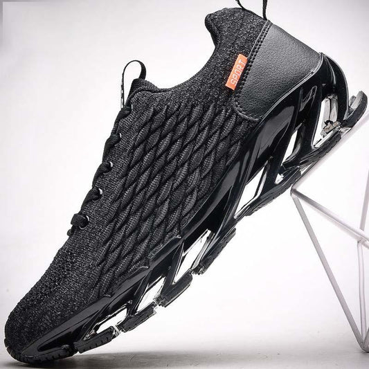 2021 New Summer Men's Shoes Breathable Sports Casual Gas Pad Running Shock Absorber Running Shoes Men