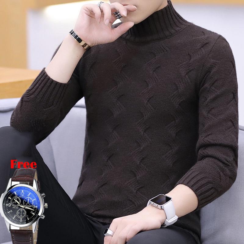 Cashmere Sweater Men Brand Clothing Men Turtleneck Sweaters Casual Knit Shirt Autumn Wool Pullover