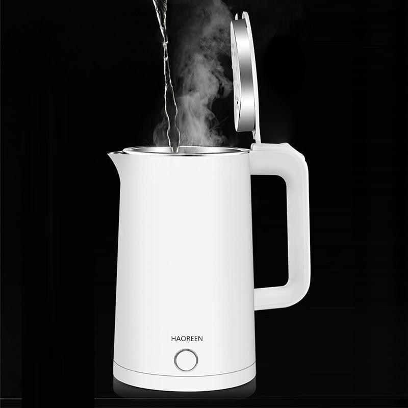 Electric Kettle Stainless Steel Household Quick Cooker Boiling Kettle Water Boiler Electric Quick Cooker Thermal Insulation Boiling Living Room