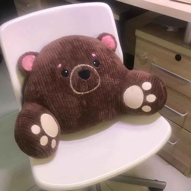 Plush Toy Cushion Office Lumbar Cushion Pillow Sofa Cushion Chair Waist Cushion Lumbar Cushion Seat