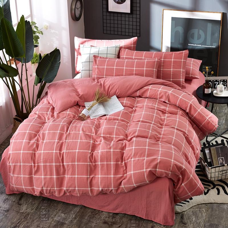 Bedding Set,Home Textile King Size Bed Set,bedclothes,duvet Cover Flat Sheet Pillowcases