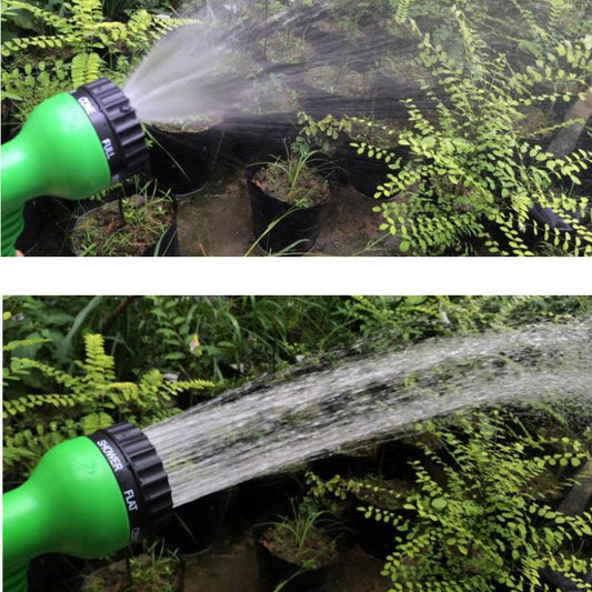 Car Wash Water Gun Telescopic Watering Hose Set High Pressure Household Antifreeze Plastic Multi-function Gun Standard Universal Joint