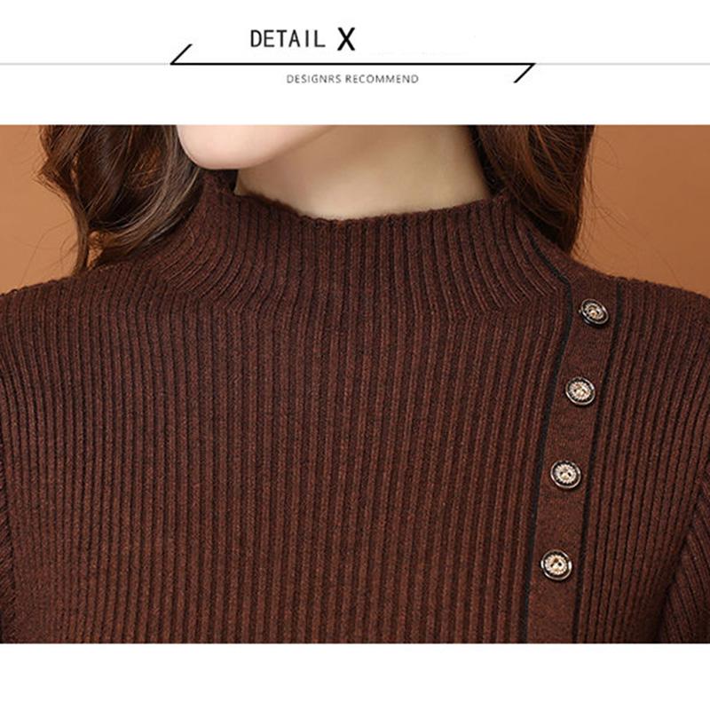 Long knit shirt over the waist waist long sleeve round neck sweater bottom skirt  women's clothing