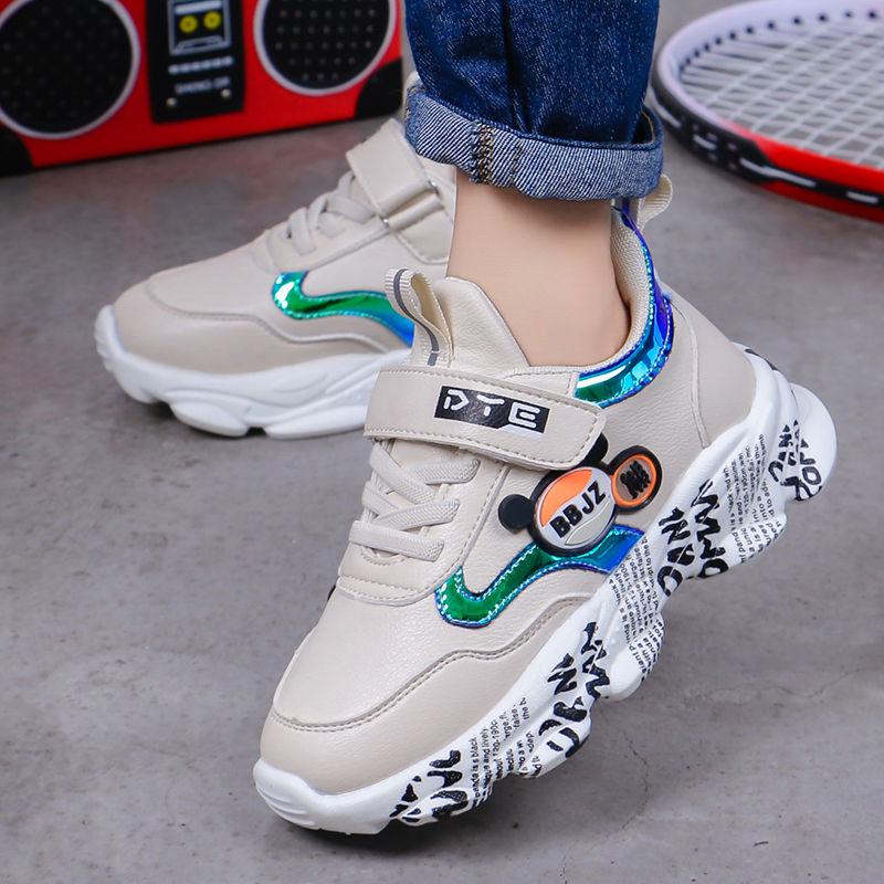 Children's Tennis Running Shoes Boys Sneakers Kindergarten Student Shoes Breathable Comfortable Boy Casual Sports Shoes Kids