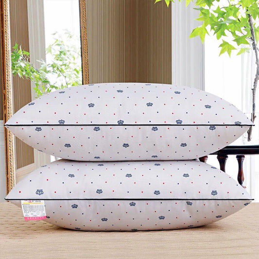 Household Pillow Hotel Pillow Cores Neck Protection Single Pillow Core Student Adult Sleeping Pillow