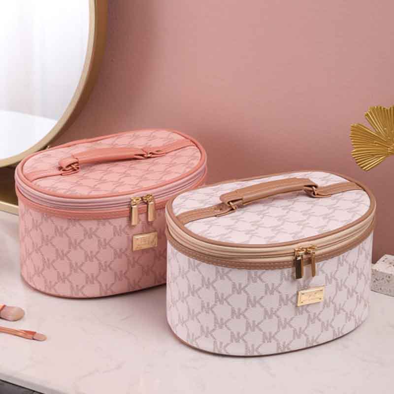 Cosmetic Bag Large Capacity Cosmetic Storage Box Portable Cosmetic Case Waterproof Stereotype