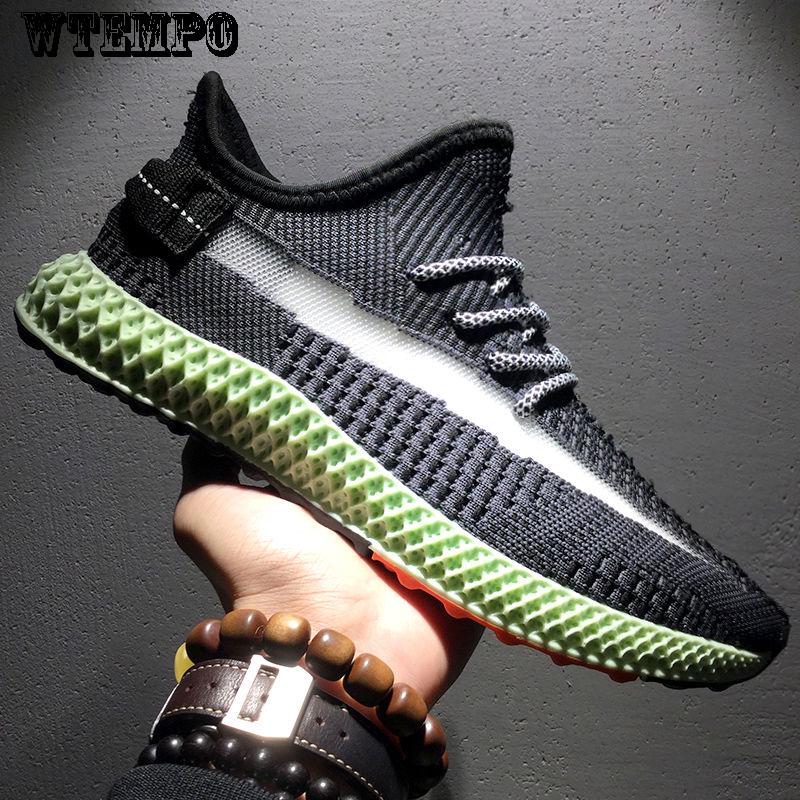 Flying Woven Mesh Shoes Summer Breathable Running Shoes Casual Shoes Sports Shoes Shoes Male