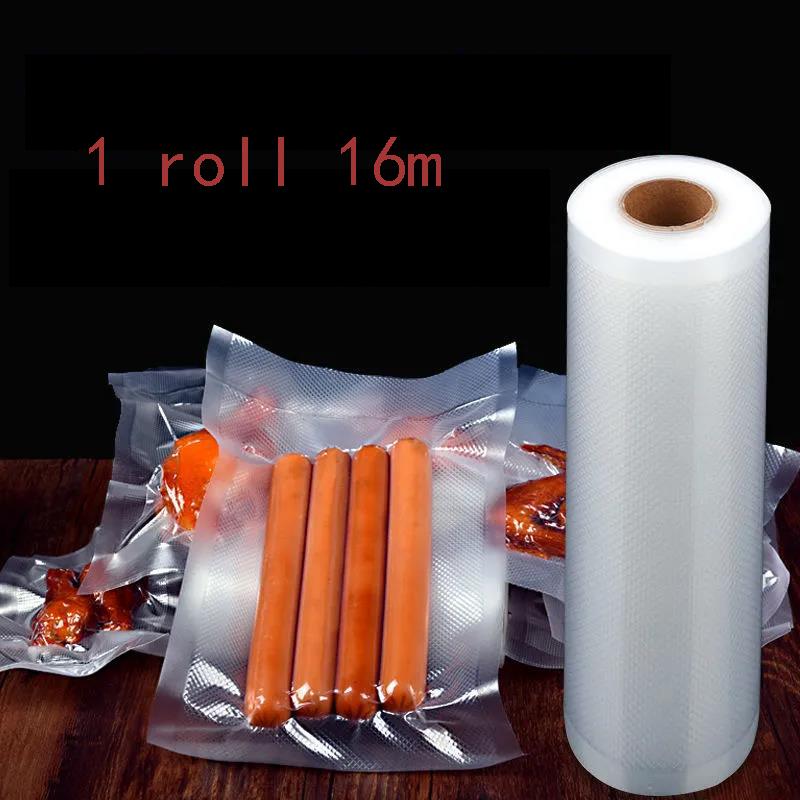 16m/Rolls  Bags For Vacuum Packing Machine Packaging Food Storage Vacuum Bags for Vacuum Sealer  Food