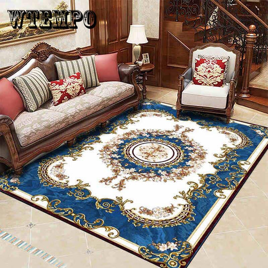 Modern Feather Printed Carpets For Living Room Pad Bedside Blanket Doormat Outdoor Parlor