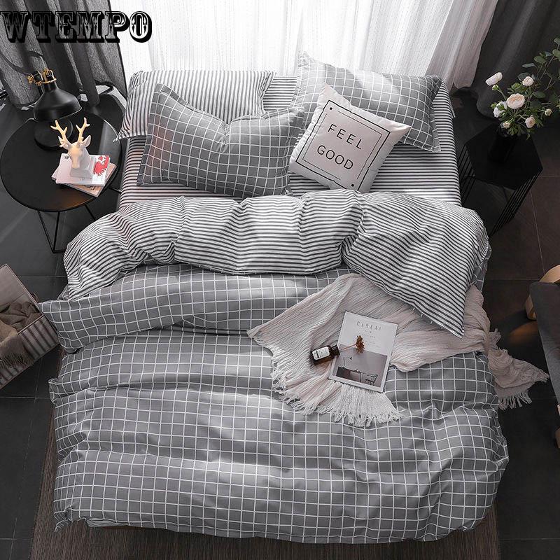 Bedding set bedding quilt cover sheets pillowcase bedding set home bedroom supplies