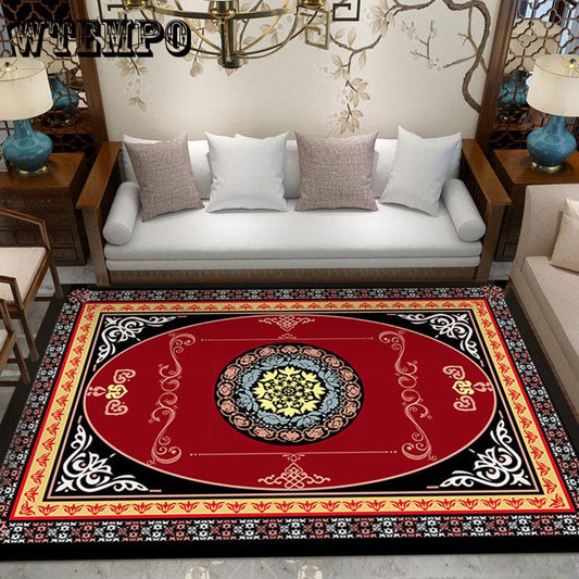 Carpet For Living Room Simple Modern Rug Pastoral Rectangular Full Piece Floor Mat Sofa