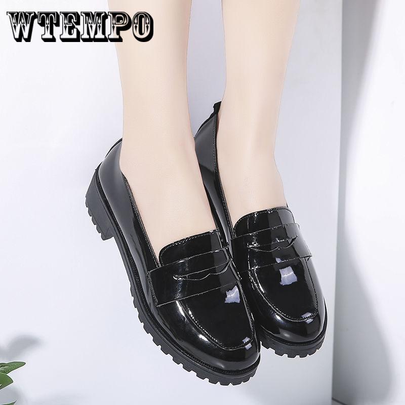 Top Quality Women's Shoes  Leather Women's Flats Shoes Casual Shoes Slip On Women's Loafers