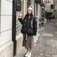 Fashion Trend Short Wild Cotton Jacket Winter Leisure Loose Thick Warm Silk Cotton Jacket