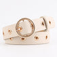 Belt Fashion Women Vintage Accessories Casual Thin Leisure Leather Belt