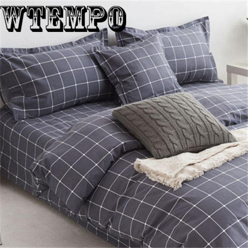 New  Circle Home Textiles Side Japanese Simple Style Bedding Set Decorative Bedclothes Bed Linen