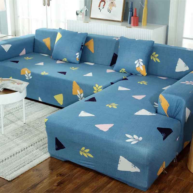 1/2/3/4 Seat Corner Sofa Covers for Living Room Stretch Sofa Towel L Shape Sofa