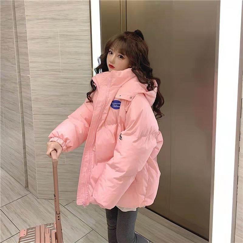 Women's Cotton-padded Jacket Autumn and Winter Models, Bread Clothing, Cotton-padded Jacket, Thick Mid-length Padded Jacket Women