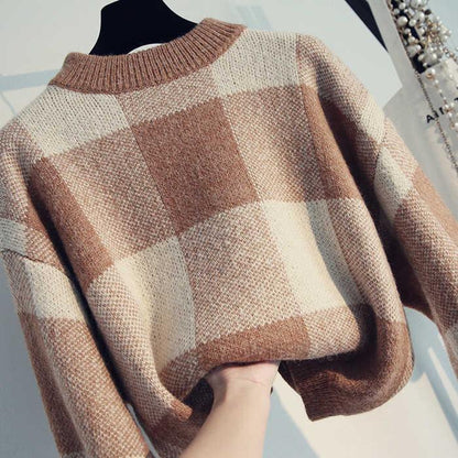 Female Autumn and Winter Cold Long Sleeve Large Size Warm Sweater Cashmere Turtleneck Sweater