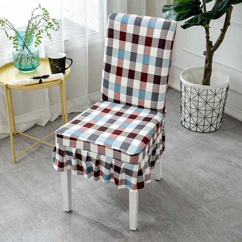 Dining Chair Cover Spandex Elastic Pastoral Print Modern Slipcovers Furniture Cover Kitchen Wedding housse de chaise 1PC