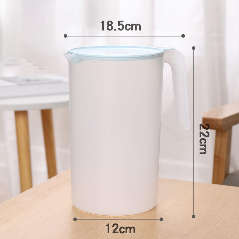 Cold Kettle Glass Kettle High Temperature Resistant Cold Water Cup Household Teapot Cool White Water Bottle Set Large Capacity