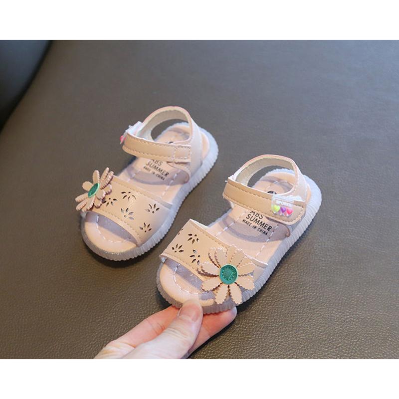 Girls Sandals Princess Shoes Little Princess Summer Baby Sandals Female Toddler Shoes Soft Sole Little Girl Sandals Baby Sandals