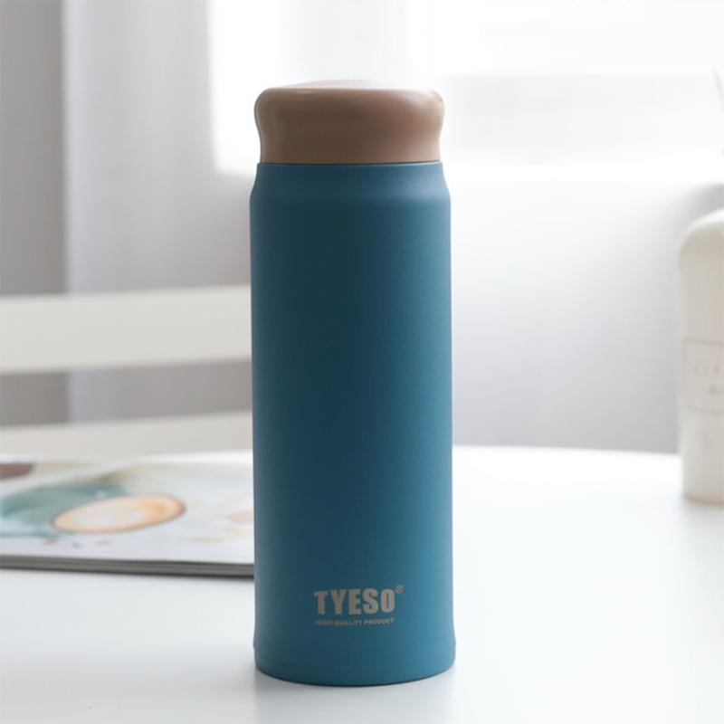 Korean Version of The Frosted Water Cup Female Thermos Cute Student Simple Mug Portable Thermos