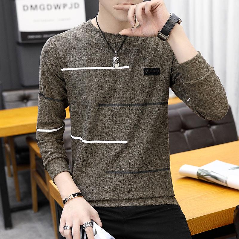 2019 Autumn Fashion Casual Sweater O-Neck Slim Fit Knitting Mens Sweaters Pullovers Men Pullover Men