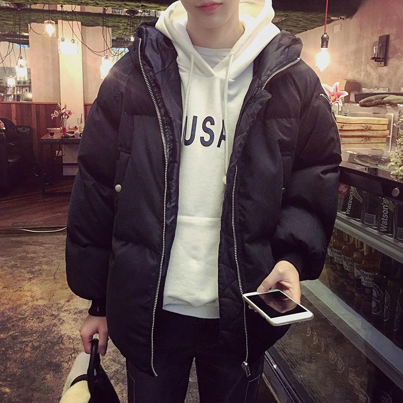 Bread Jacket Men's Winter Padded Jacket Fashion Trend Loose and Comfortable Student Handsome Jacket