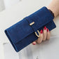 Luxury  Women Wallets Matte Leather Wallet Women Coin Purse Wallet Card Holder Wristlet Money Bag