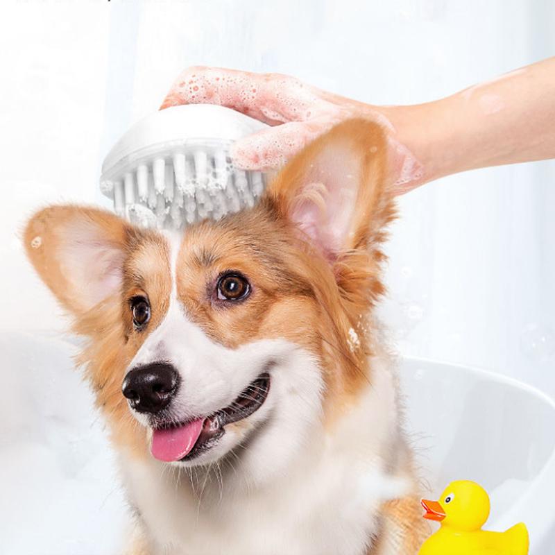 Dog Bathing Artifact Cat Bathing Utensils Dog Washing Cat Brush Golden Retriever Bathing Brush Puppy Pet Supplies Dogs Cats Floating Hair Removal Comb