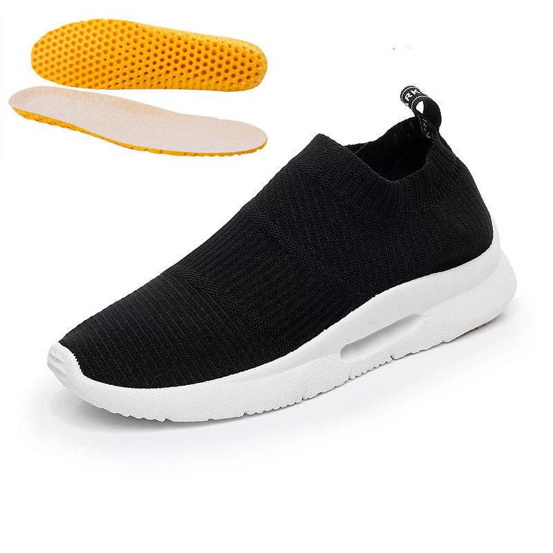 New Socks Shoes Women's Casual Platform Women's Shoes 2019 New Flat Bottom Sports Shoes