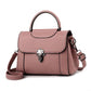 Simple Messenger Bag Women Leather Waterproof Anti-theft Large Capacity Square Handbag Shoulder Bag