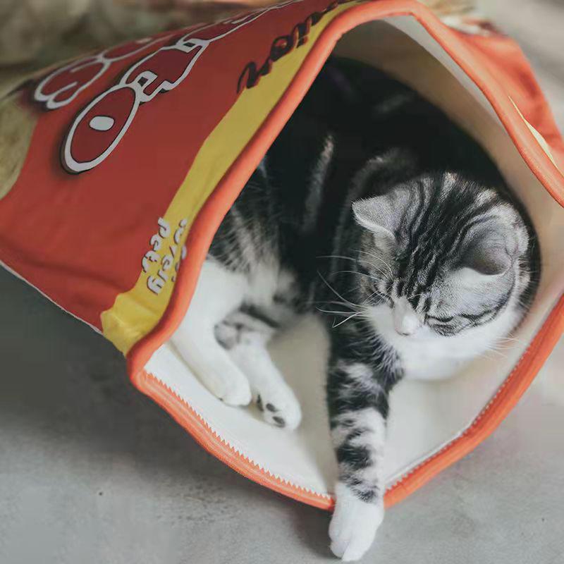 Potato Chips Bag Cat Bed House Cat Bed Pet Cat Hammock Pets Dog Bed Cats Dog