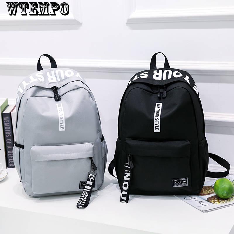 New Soft Fabric Backpack Female School Backpack For Teenage Girls Backpack shoulder bag