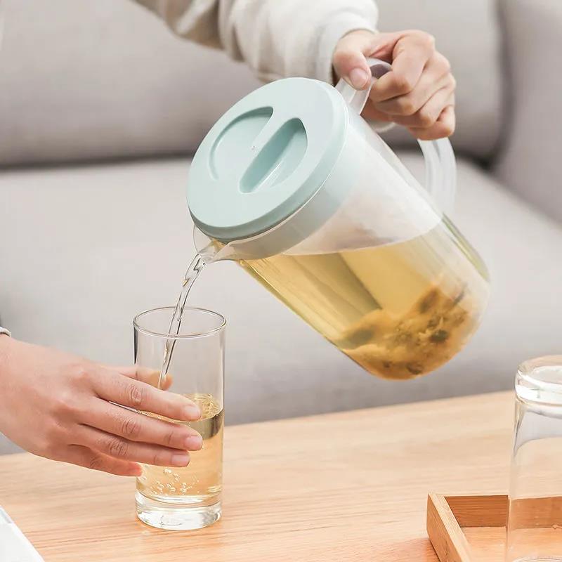 Cold Kettle Plastic Heat-resistant Cool Kettle Household Large Capacity Cold Water Cup Set Cold Kettle Juice Pot Teapot