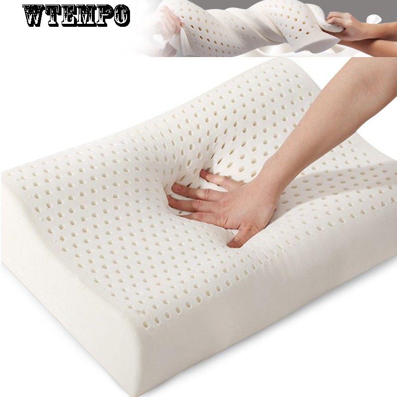 Memory Pillow Adult Massage Pillow Thailand Natural Latex Pillow Protection Cervical Rubber